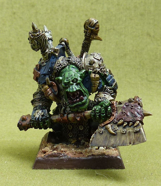 Orc Command Set of 1 painted - Orcs and Goblins - Warhammer Old World #FN