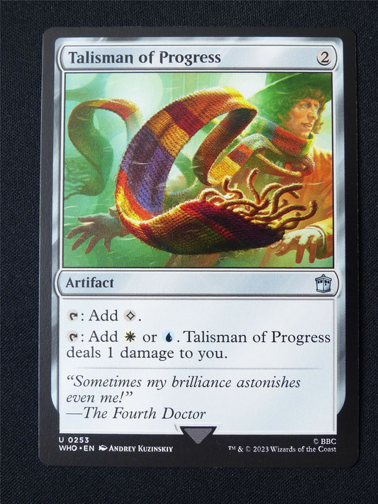 Talisman of Progress - WHO - Mtg Card #4GR