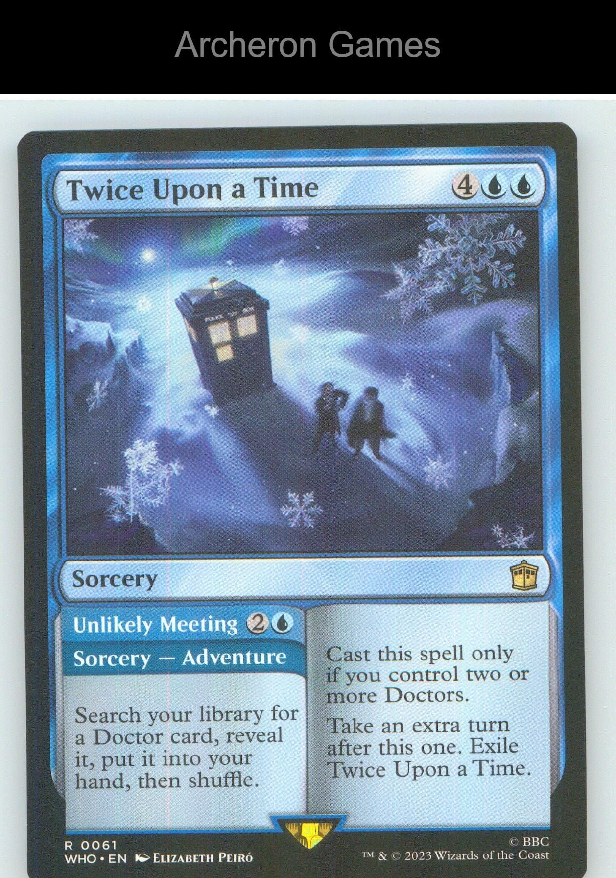Twice Upon a Time WHO 61 R MTG Card NM/EX+