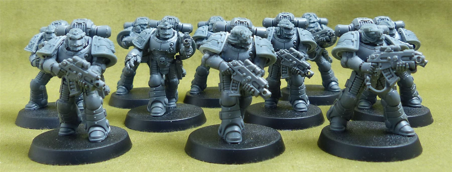MKII Tactical Squad set of 10 - Astartes - Warhammer Horus Heresy #P5