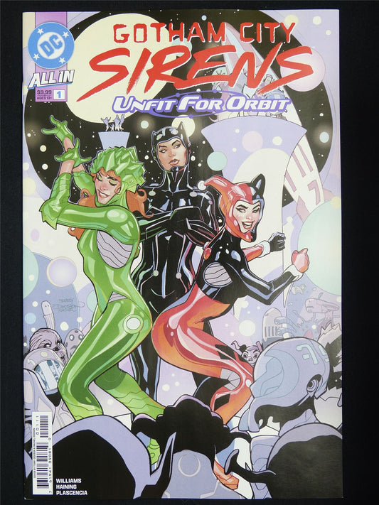 GOTHAM City Sirens unfit For Orbit #1 - Sep 2025 DC Comic #1M2