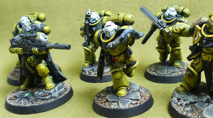 Angels of Death Kill Team painted - Imperial Fist - Warhammer 40K #4Y0