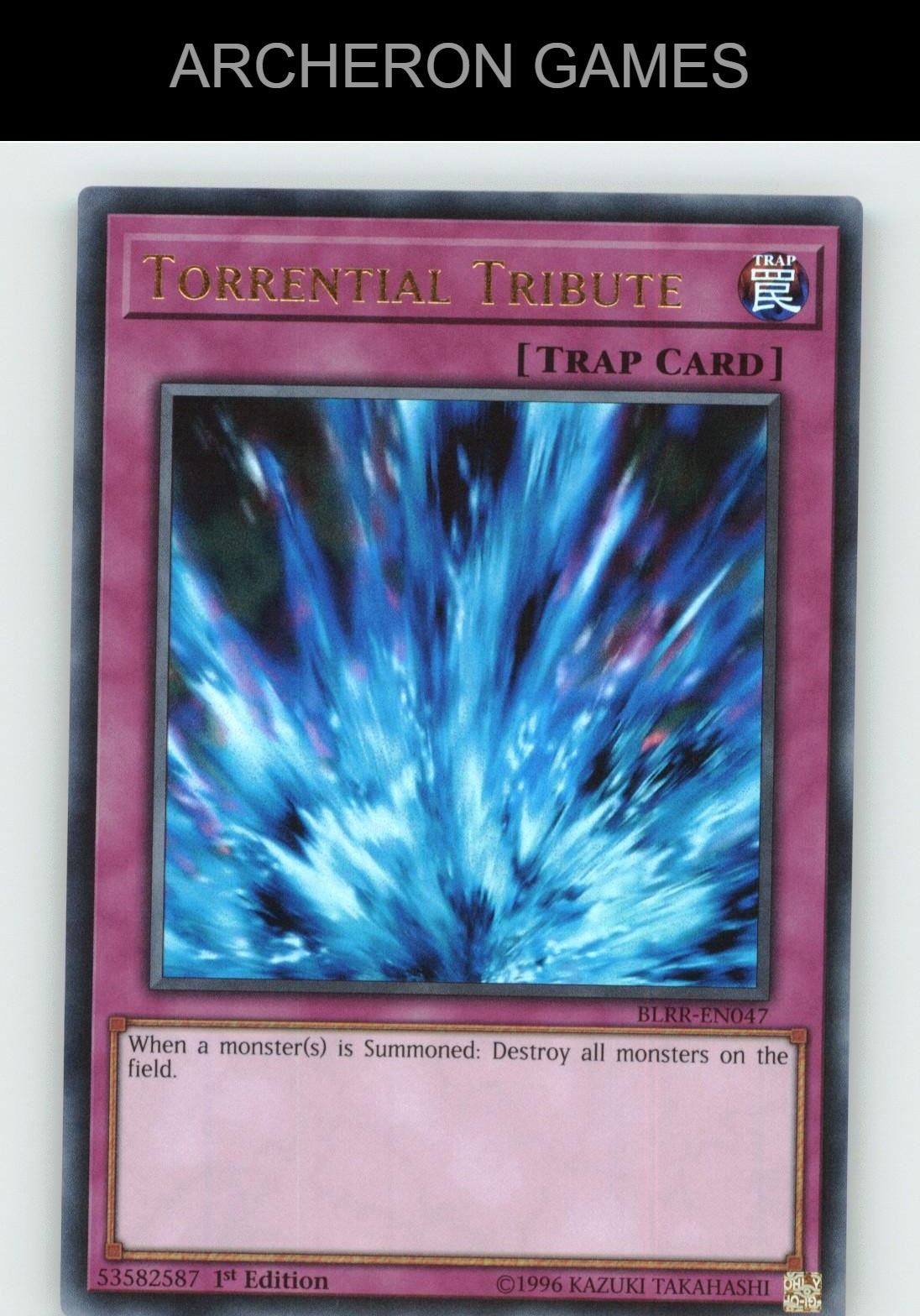Torrential Tribute Ultra Rare YUGIOH Card