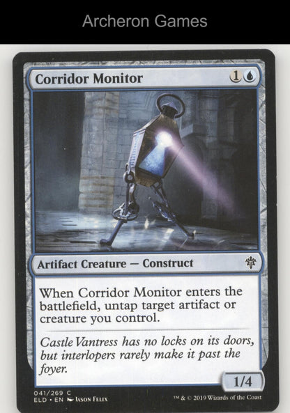 Corridor Monitor 41 C MTG Card Throne of Eldraine