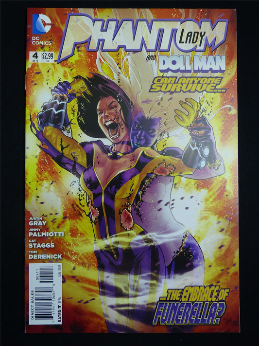 PHANTOM Lady and Doll Man #4 Cvr A - DC Comic #24D