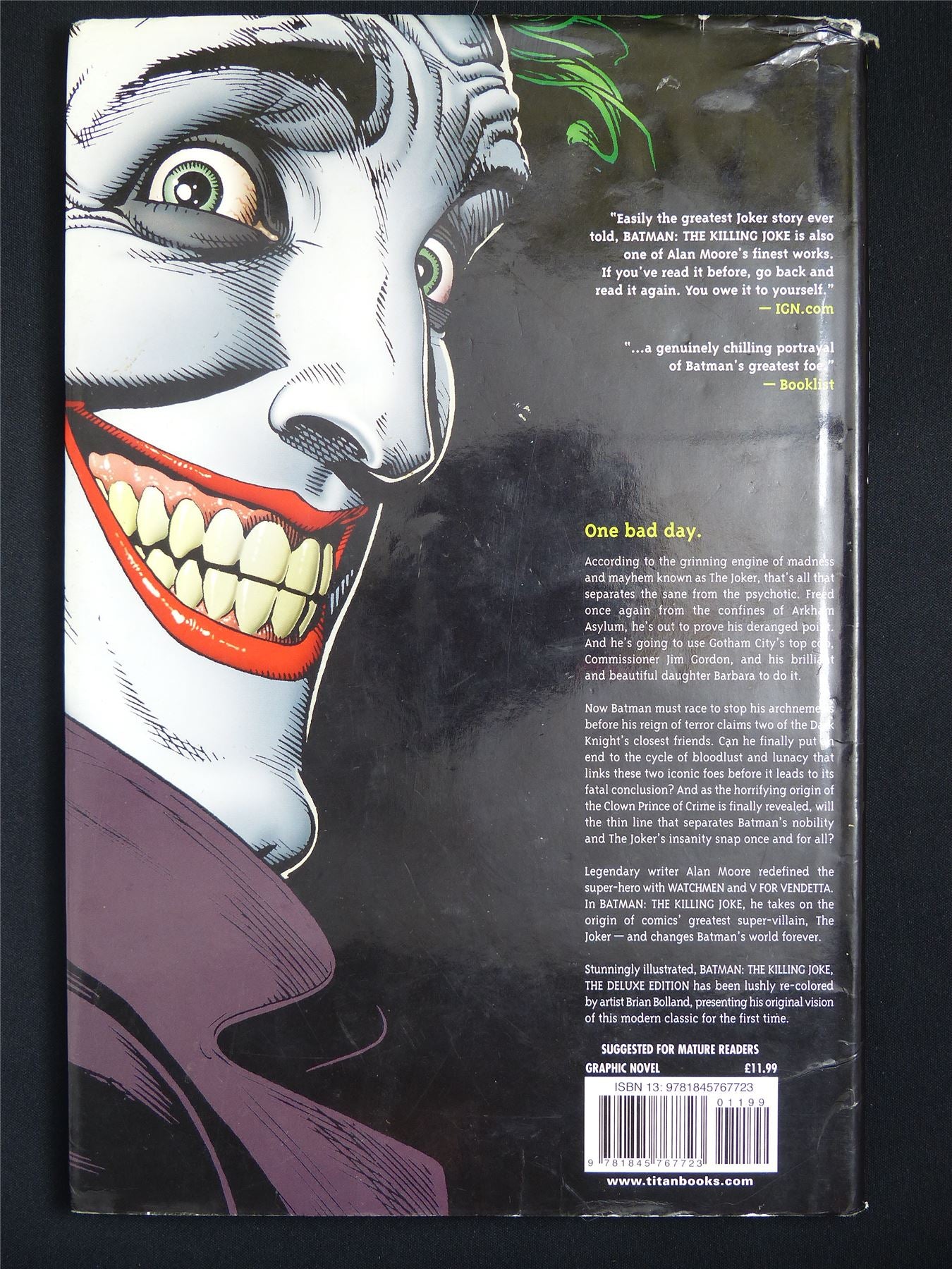 Batman: The Killing Joke Deluxe Edition - DC Graphic Hardback #1PH