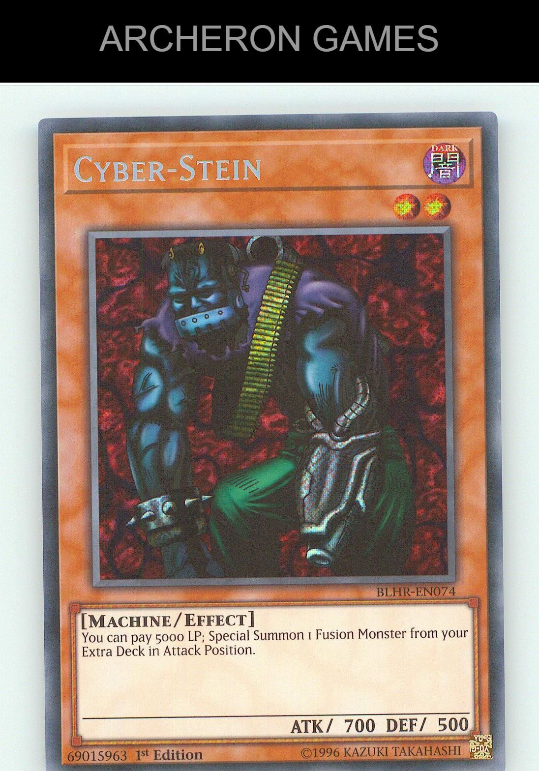 Cyber-Stein SEC YUGIOH Card