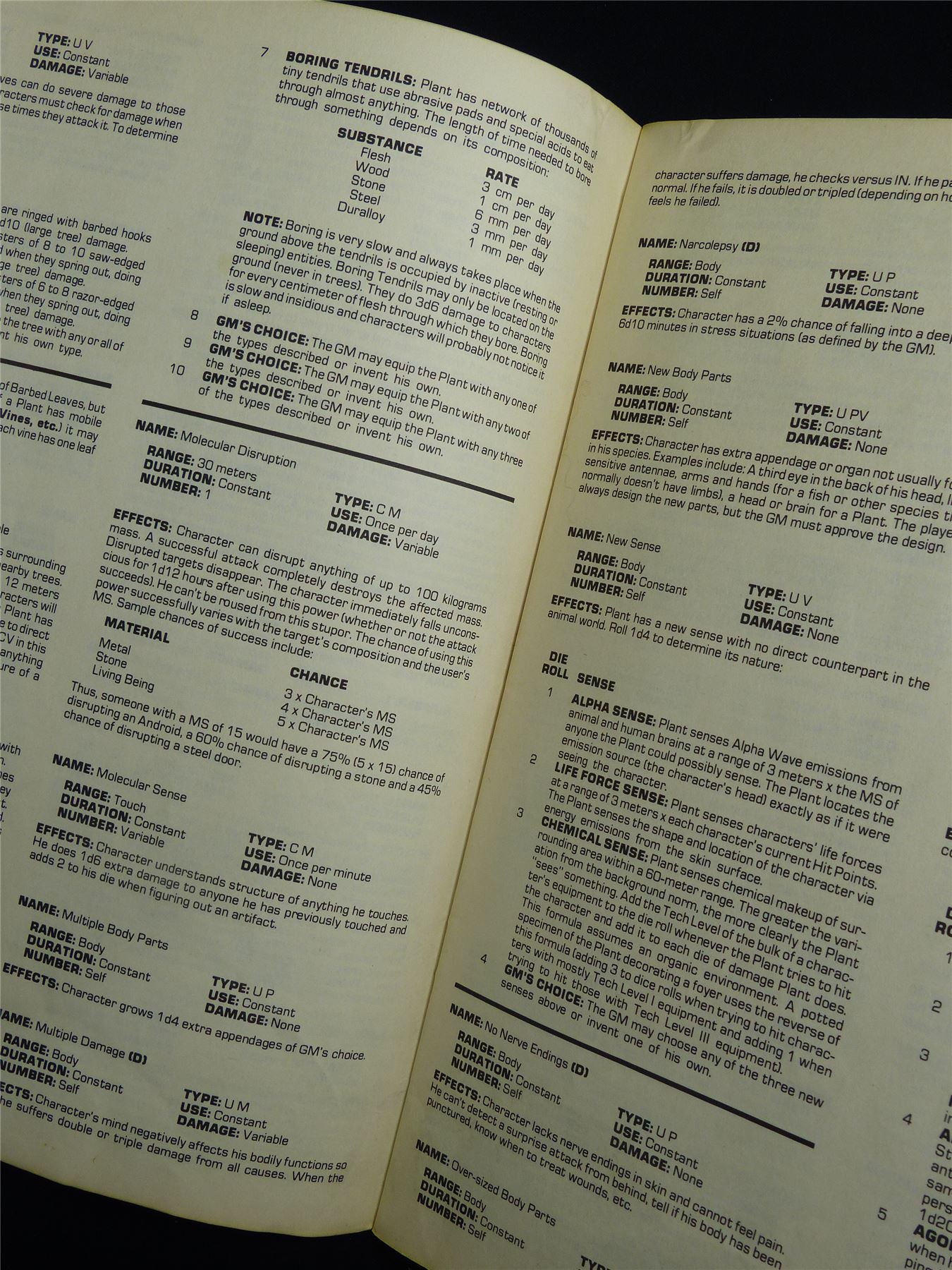 Gamma World Basic Rules - TSR Roleplay Booklet #N6