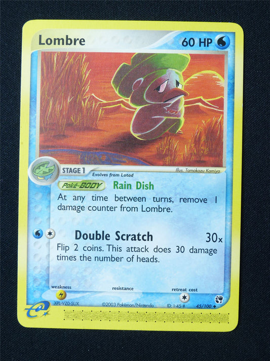 Lombre 45/100 - Pokemon Card #63T