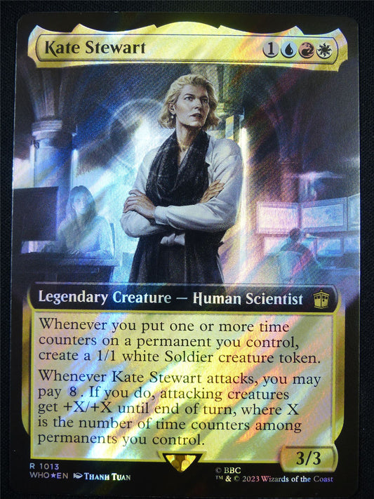 Kate Stewart Extended Surge Foil - WHO - Mtg Card #GE