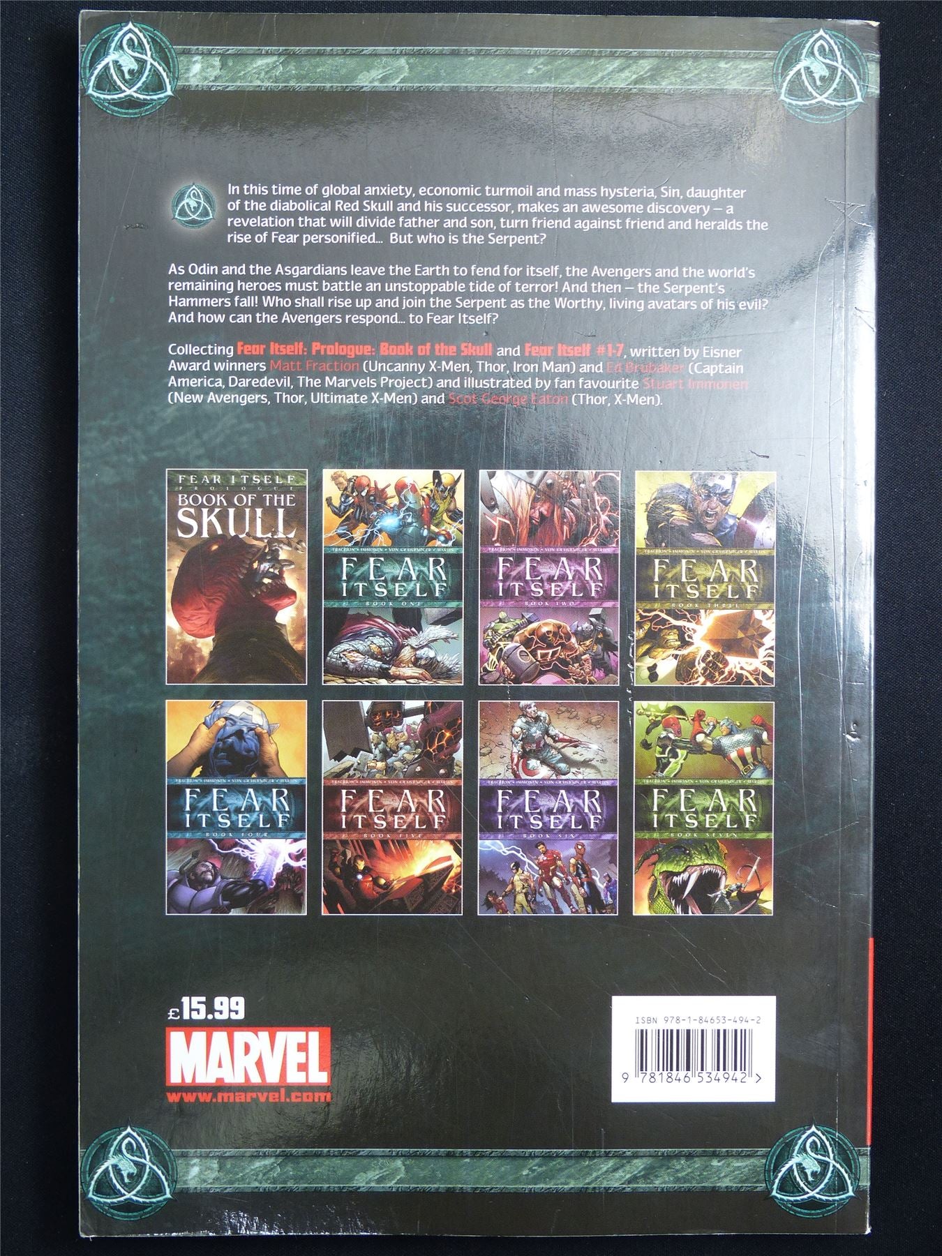 Fear Itself - Marvel Graphic Softback #2VU