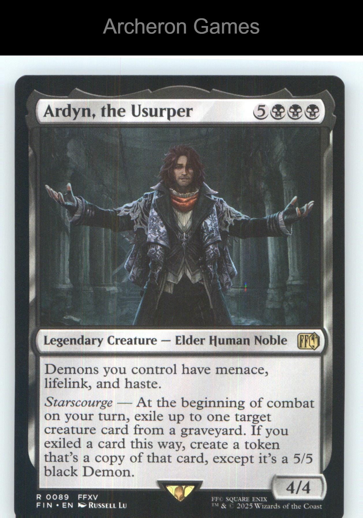 Ardyn, the Usurper FIN 89 R MTG Card NM/EX+