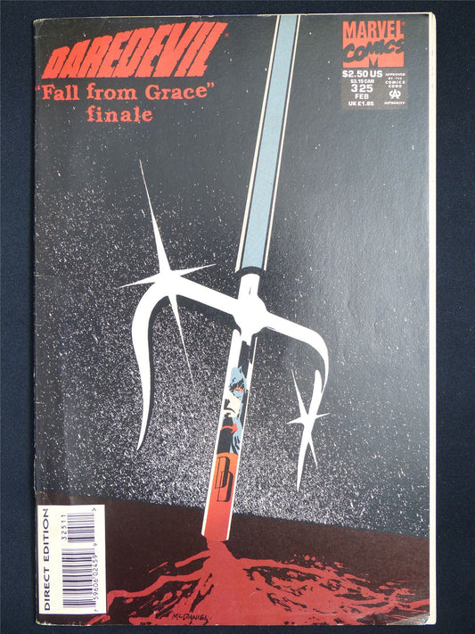 DAREDEVIL fall from grace finale #325 - Marvel Comic #3Q3