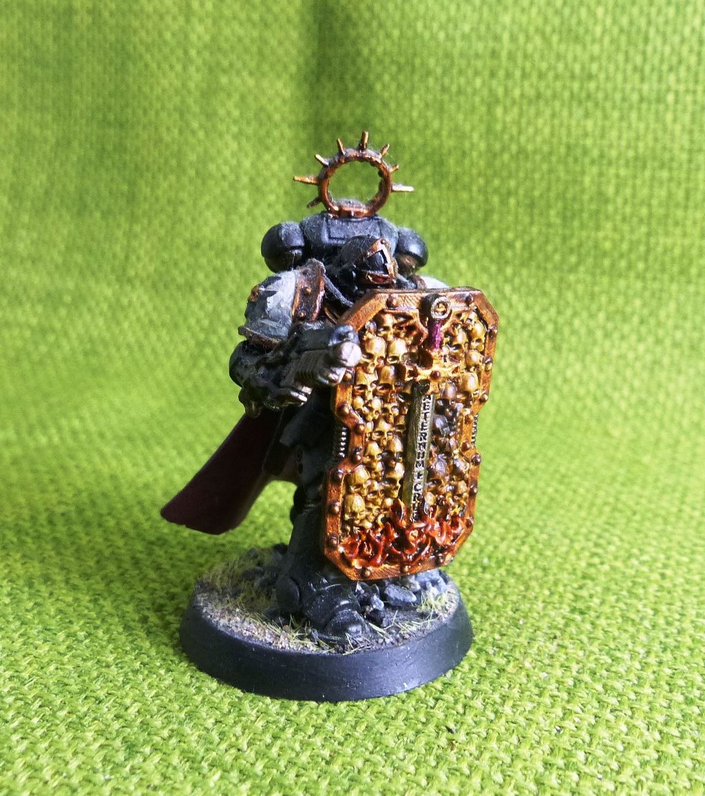 Lieutenant with Storm Shield Painted - Space Marines - Warhammer AoS 40k #7