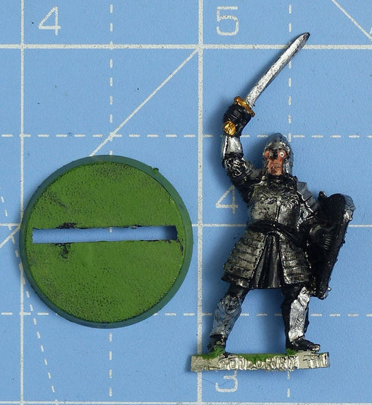 Classic Metal Army of Gondor Warrior OOP - Lord of the Rings Warhammer #352