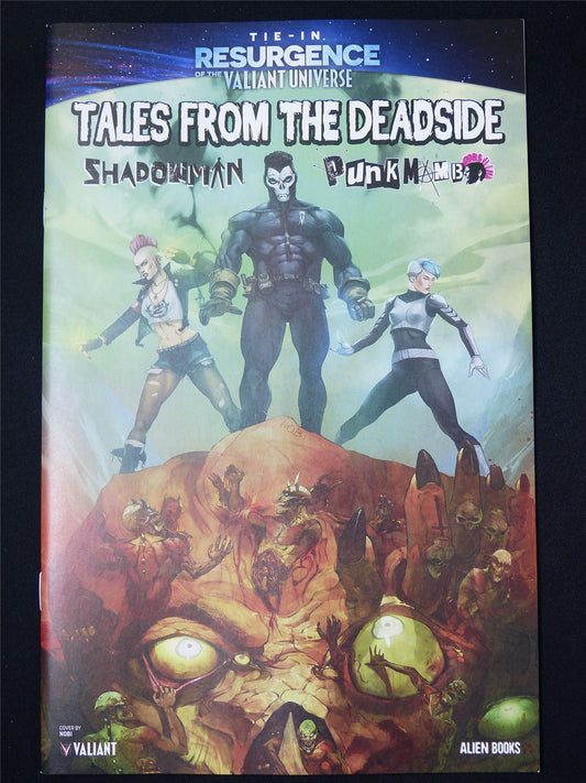 TALES From the Deadside: Shadowman/Punk Mom 13 - B&B Oct 2024 Valiant Comic #2J1