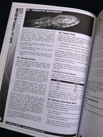 Starmada 2020 Rules Annex Rulebook - Majestic Twelve Games Softback #2UJ