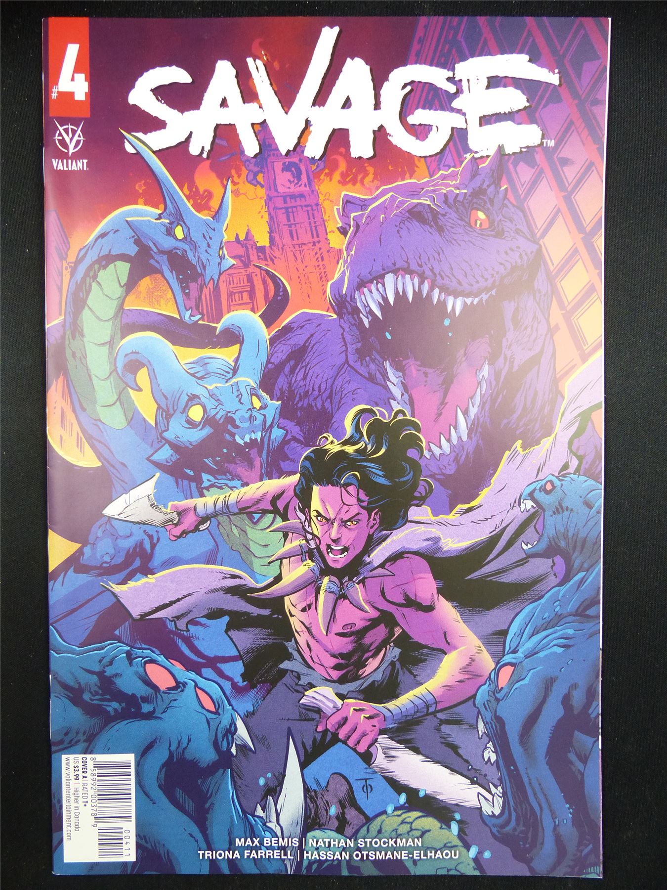 SAVAGE #4 - Valiant Comic #2TL