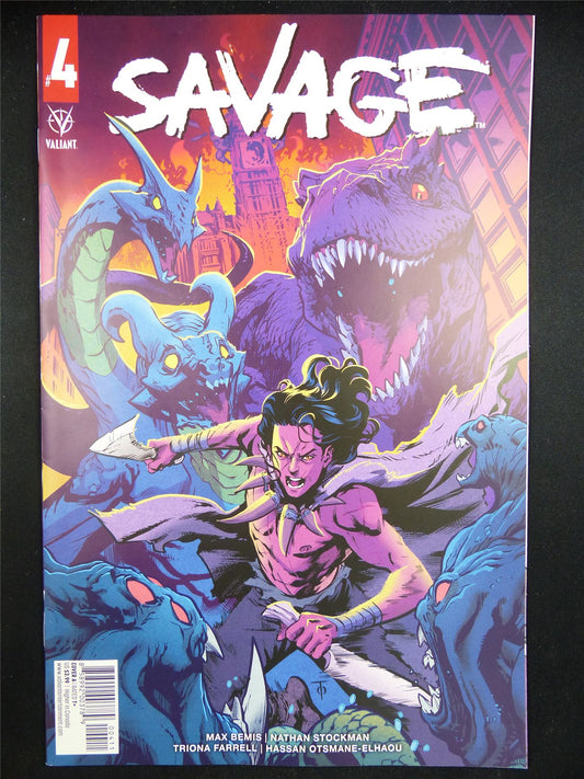 SAVAGE #4 - Valiant Comic #2TL