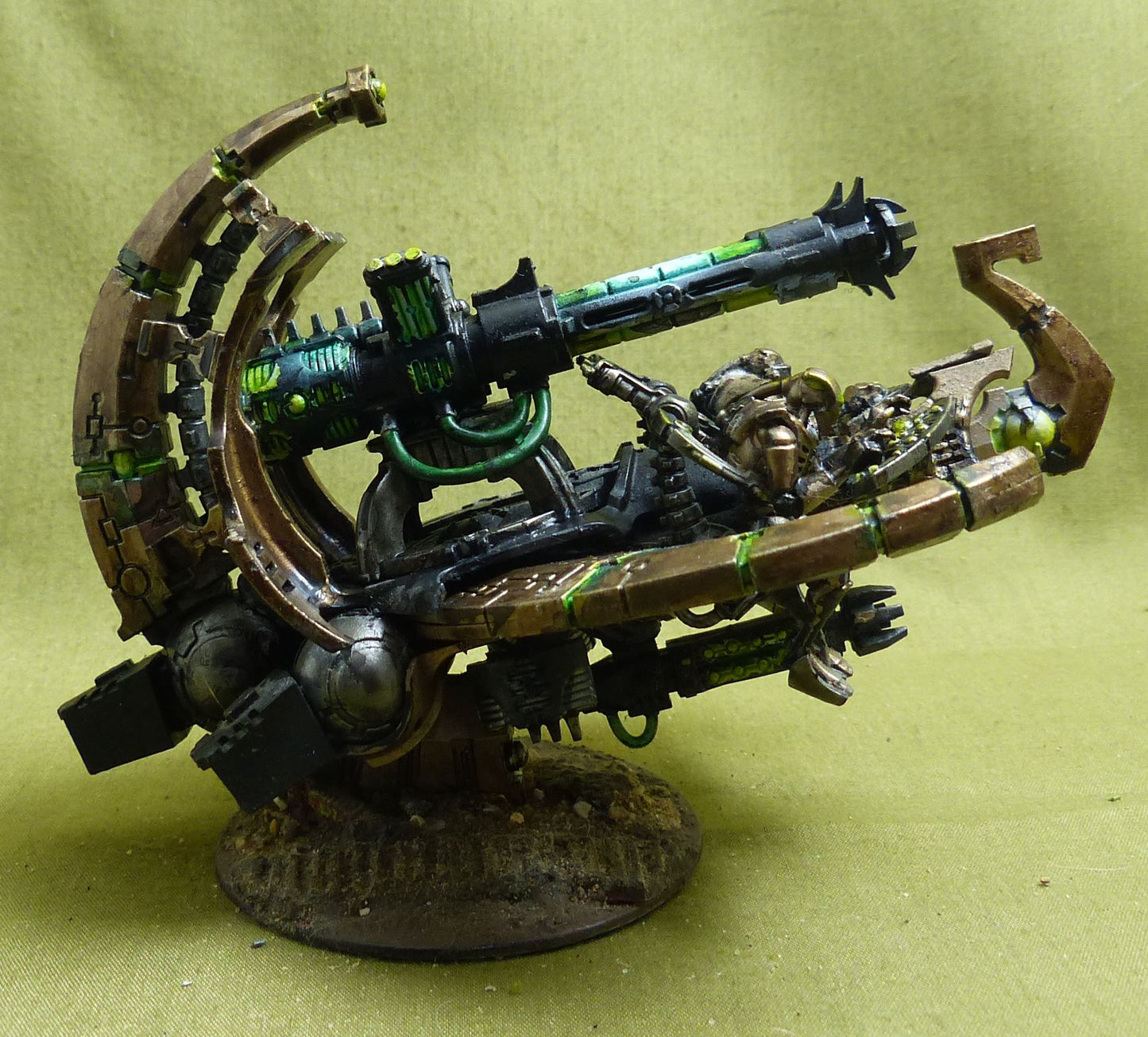 Necron Catacomb Command Barge Painted - Necrons - Warhammer 40K #1QQ