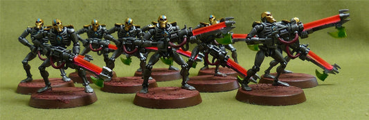 Necron Warriors painted - Necrons - Warhammer 40K #2D2
