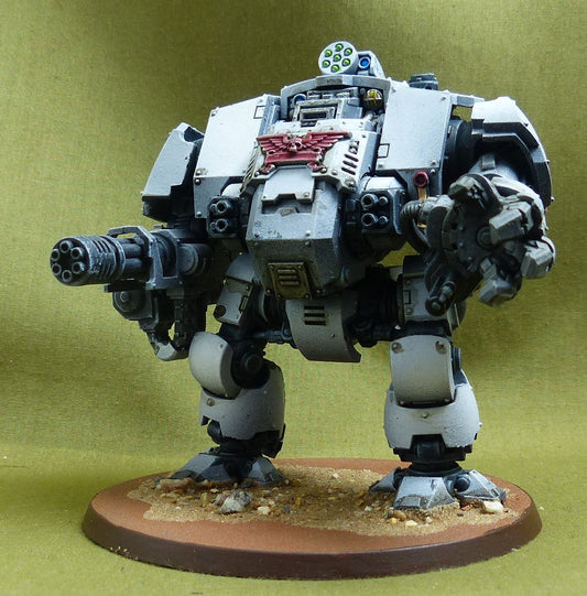Primaris Redemptor Dreadnought painted - White Scars - Warhammer 40K #4PB