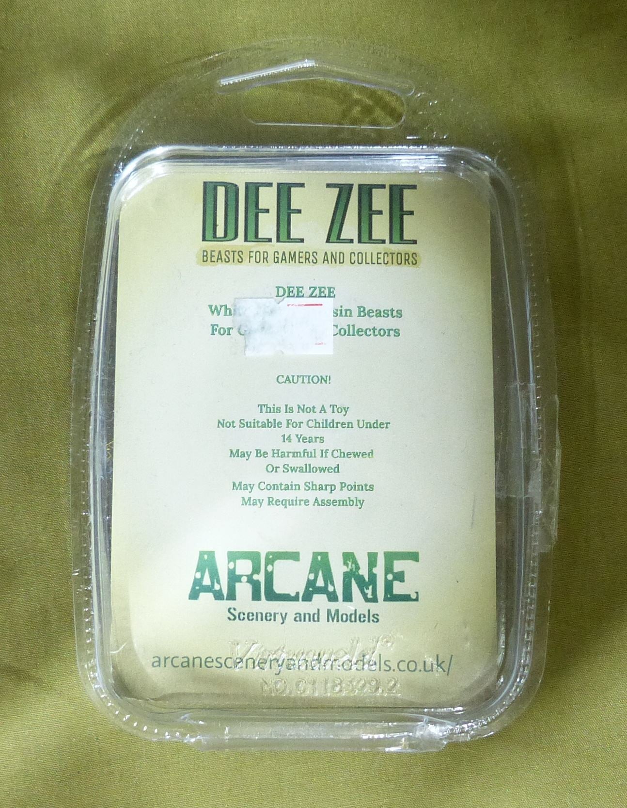 Classic Metal Crocodiles set of 3 Blister - Dee Zee Miniatures #1SM
