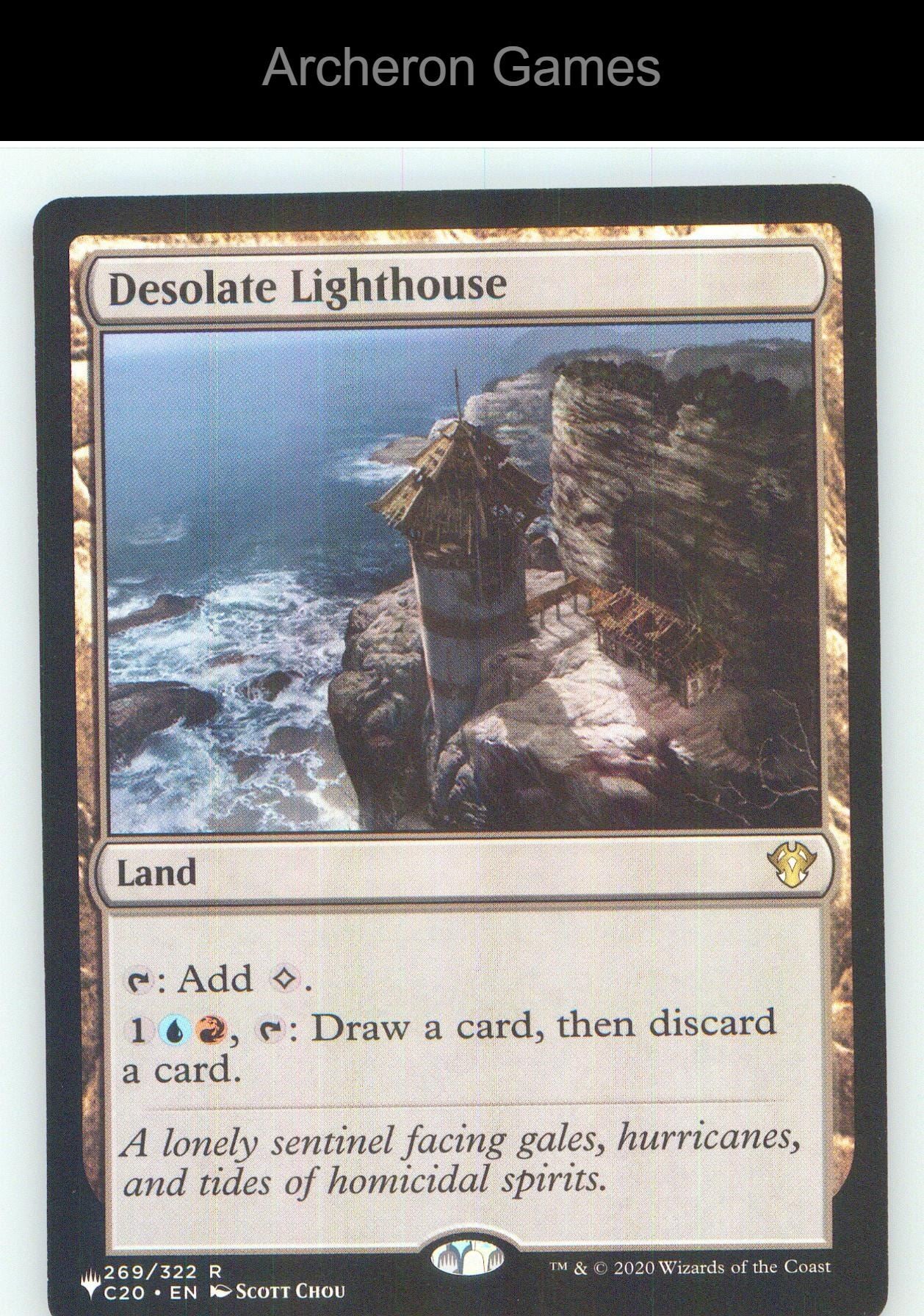 Desolate Lighthouse C20 269 R MTG Card NM/EX+