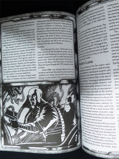 Luna Rising: Psi Order & Luna Sourcebook WW9002 - White Wolf Roleplay Softback #2V1