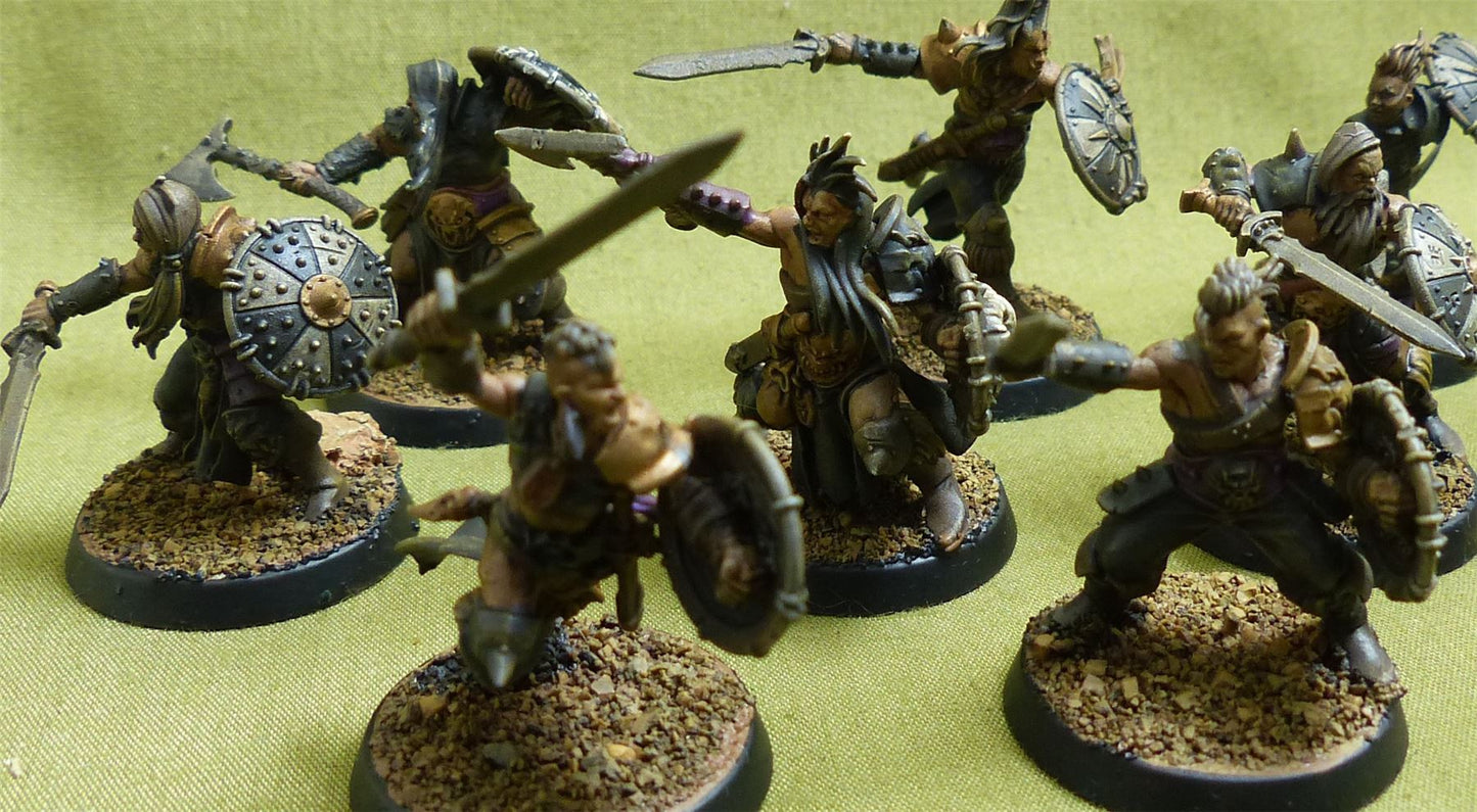 Darkoath Marauders painted - Slaves to Darkness - Warhammer AoS #17H