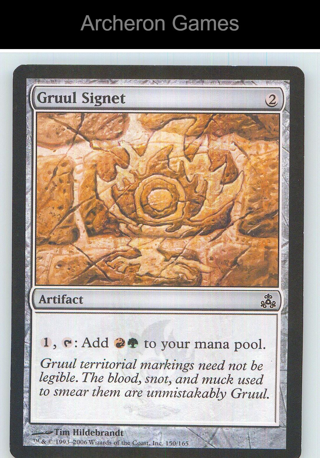 Gruul Signet GPT 150 C MTG Card NM/EX+