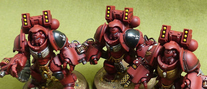 Aggressor Squad painted - Blood Angels - Warhammer 40K #4X7