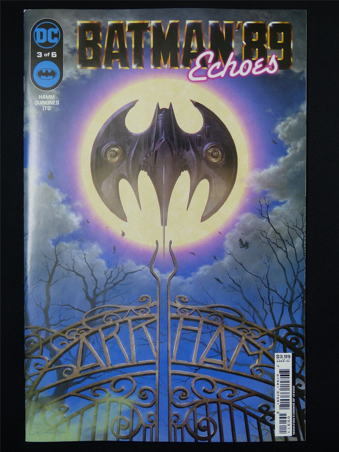 BATMAN '89: Echoes #3 - B&B DC Comic #3M9