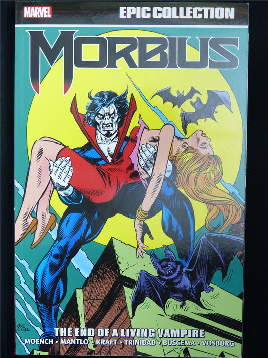 Morbius: The End of a Living Vampire - Epic Collection Volume 2 - Marvel Graphic Softback #33N