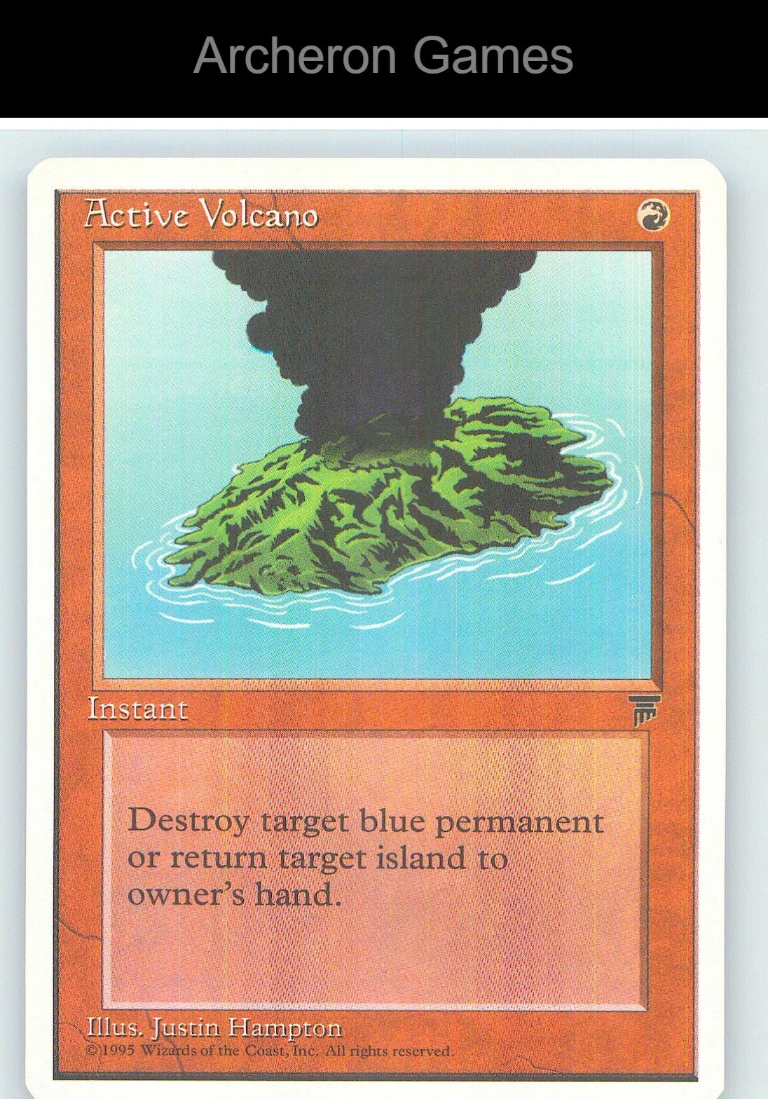 Active Volcano CHR C MTG Card NM/EX+