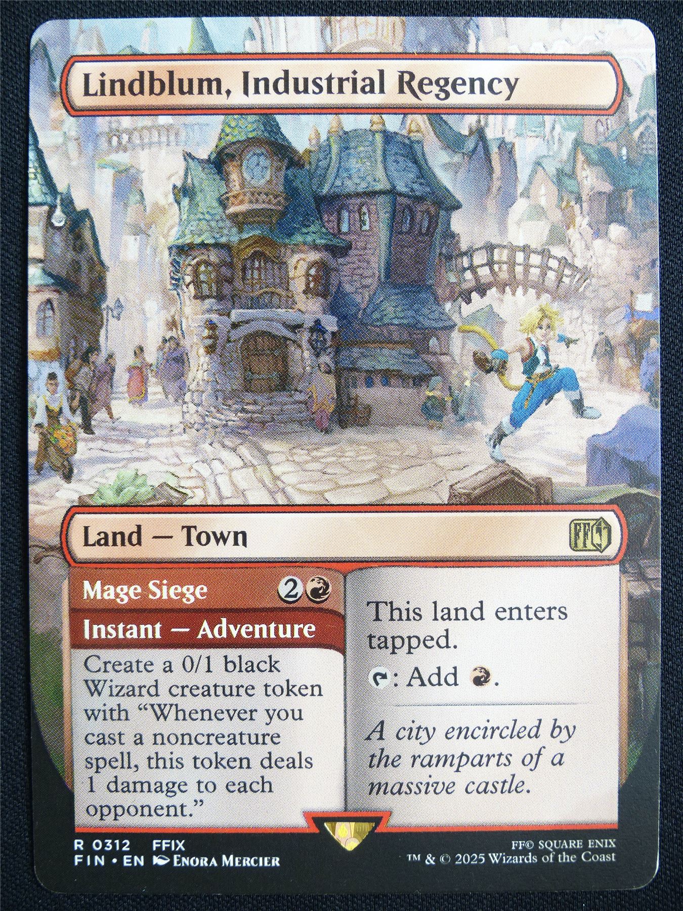 Lindblum Industrial Regency Borderless - FIN - Mtg Card #24N