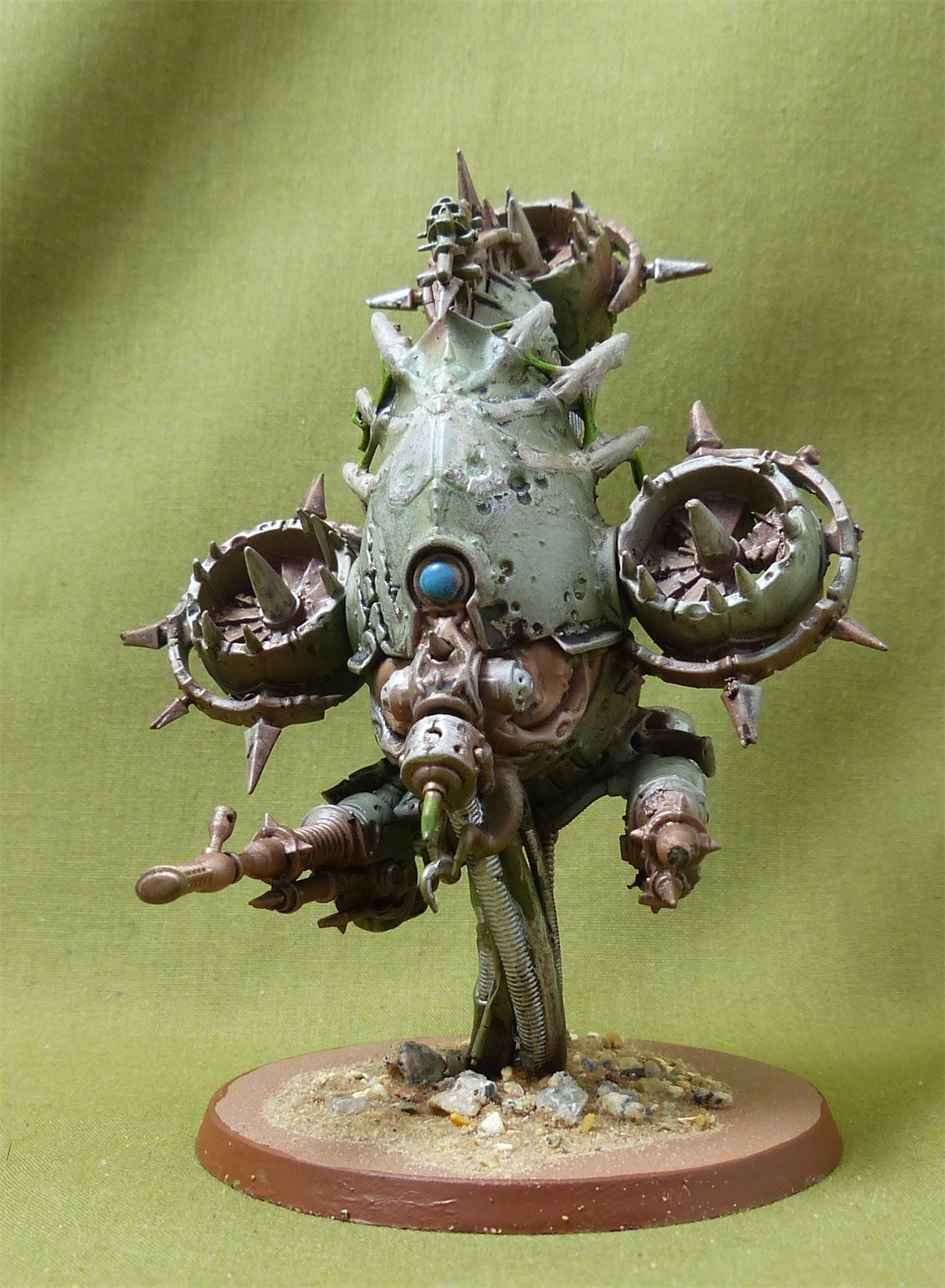 Foetid Bloat-Drone painted - Death Guard - Warhammer 40K #36M