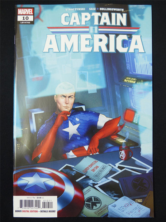 CAPTAIN America #10 - Aug 2024 Marvel Comic #21M