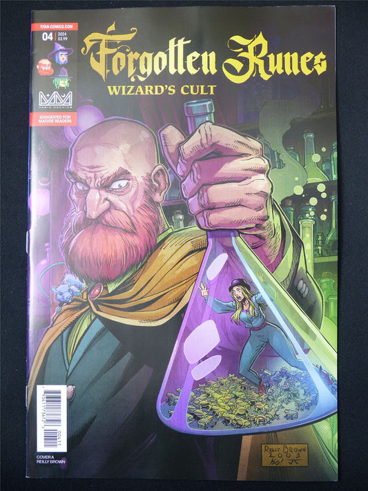 FORGOTTEN Runes: Wizard's Cult #4 - May 2024 Magic Machine Comic #6GB