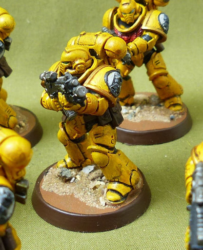 Interceossors painted - Imperial Fist - Warhammer 40K #40Q