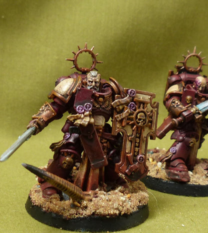 Bladeguard Veterans painted - Blood Angels - Warhammer 40K #9G