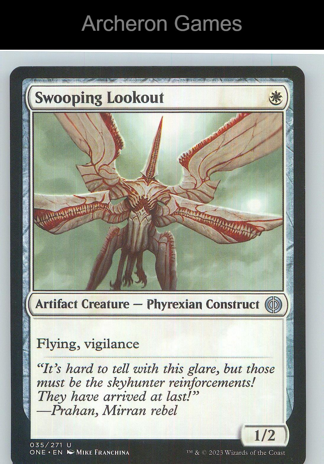 Swooping Lookout ONE 35 UC MTG Card NM/EX+