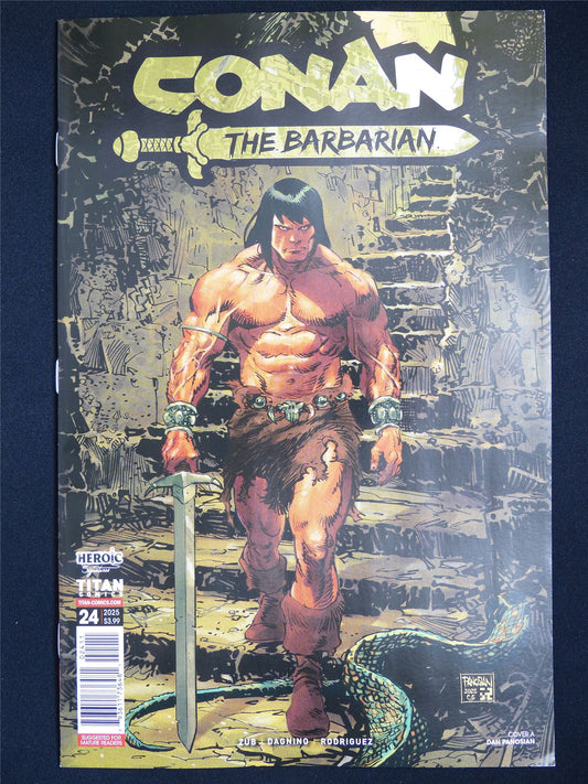 CONAN The Barbarian #24 Cvr A - Sep 2025 Titan Comic #436