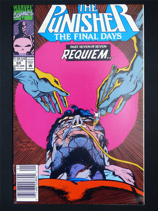 The PUNISHER The Final Days #59 - Marvel Comic #3R0