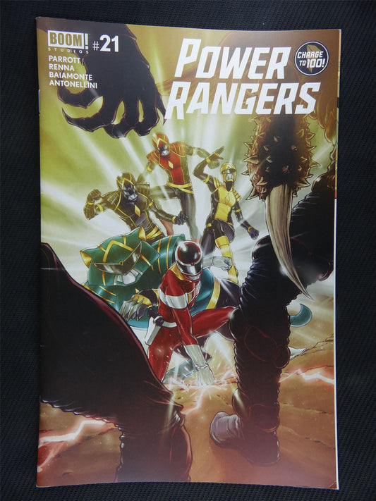 POWER Rangers #21 - Boom! Comic #2QK