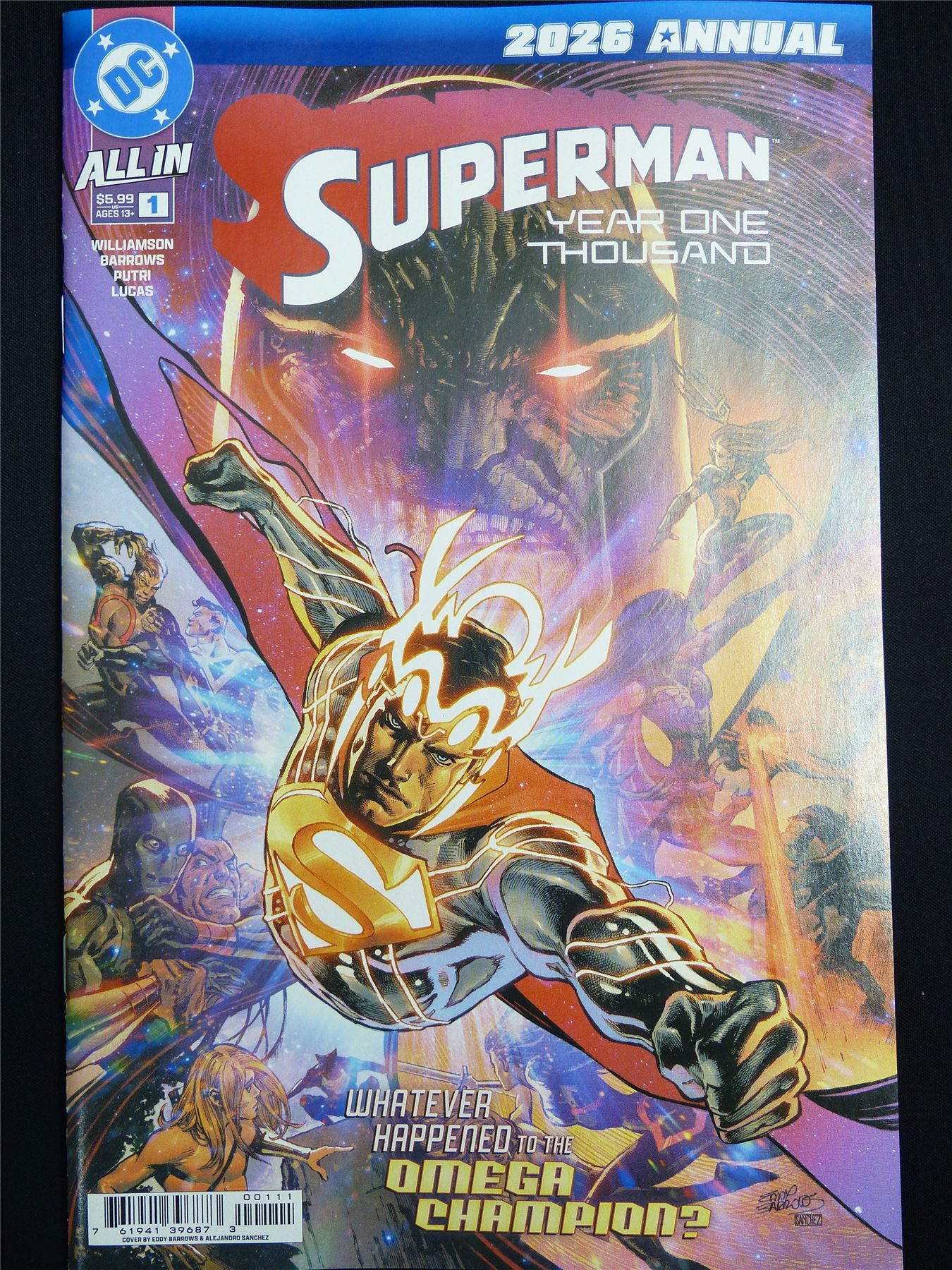 SUPERMAN: Year One Thousand 2026 Annual #1 Cvr A - Sep 2026 DC Comic #2PG