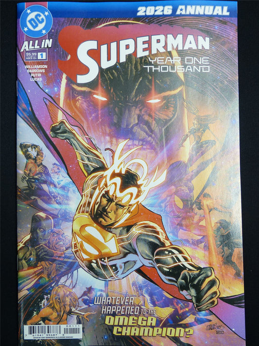 SUPERMAN: Year One Thousand 2026 Annual #1 Cvr A - Sep 2026 DC Comic #2PG