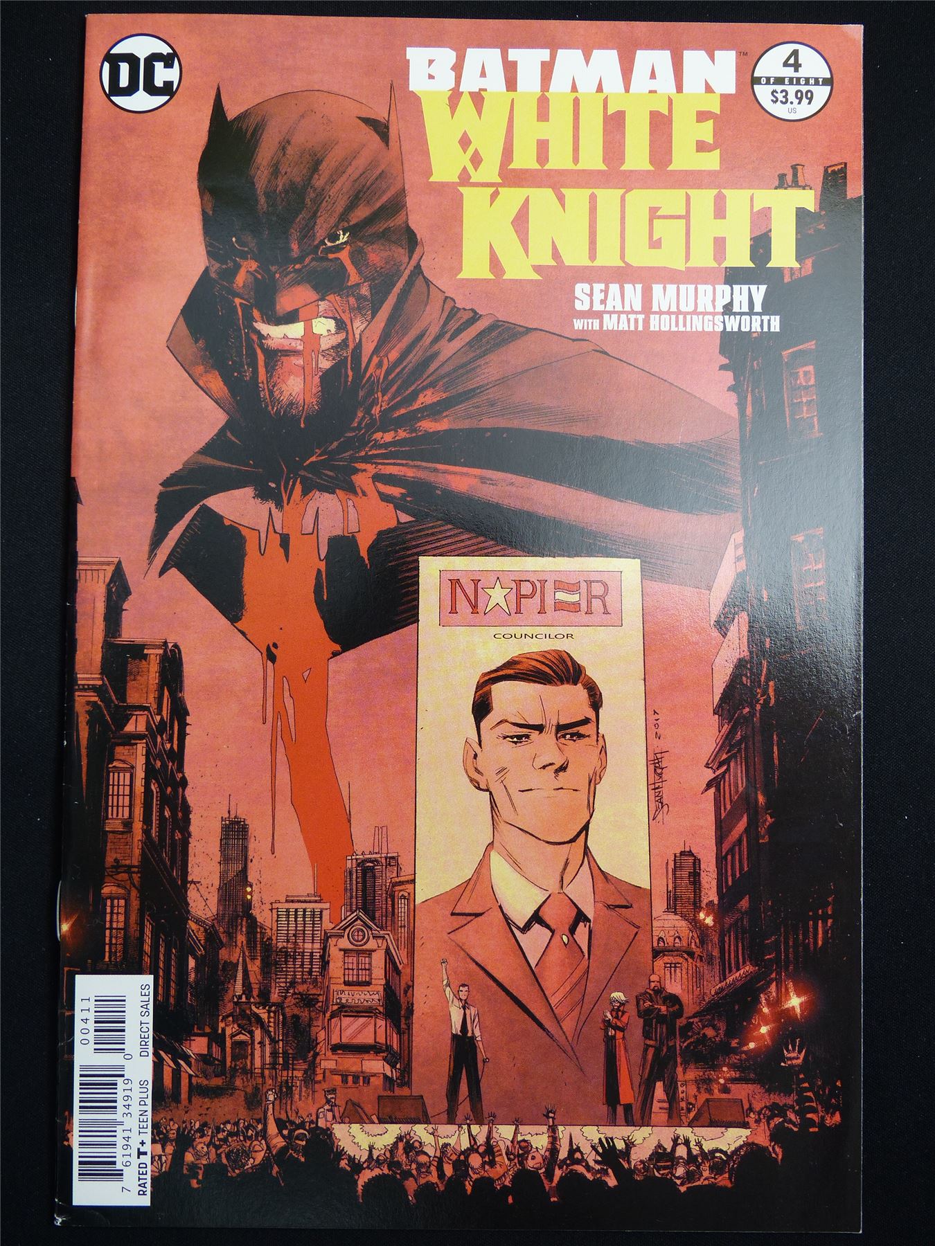 BATMAN: White Knight #4 - B&B DC Comic #2J7
