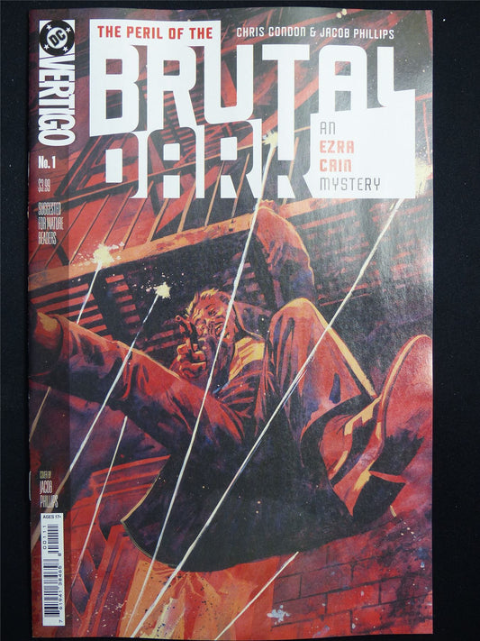 The PERIL of the Brutal Dark: An Ezra Cain Mystery #1 - B&B Apr 2026 DC Vertigo Comic #2X1