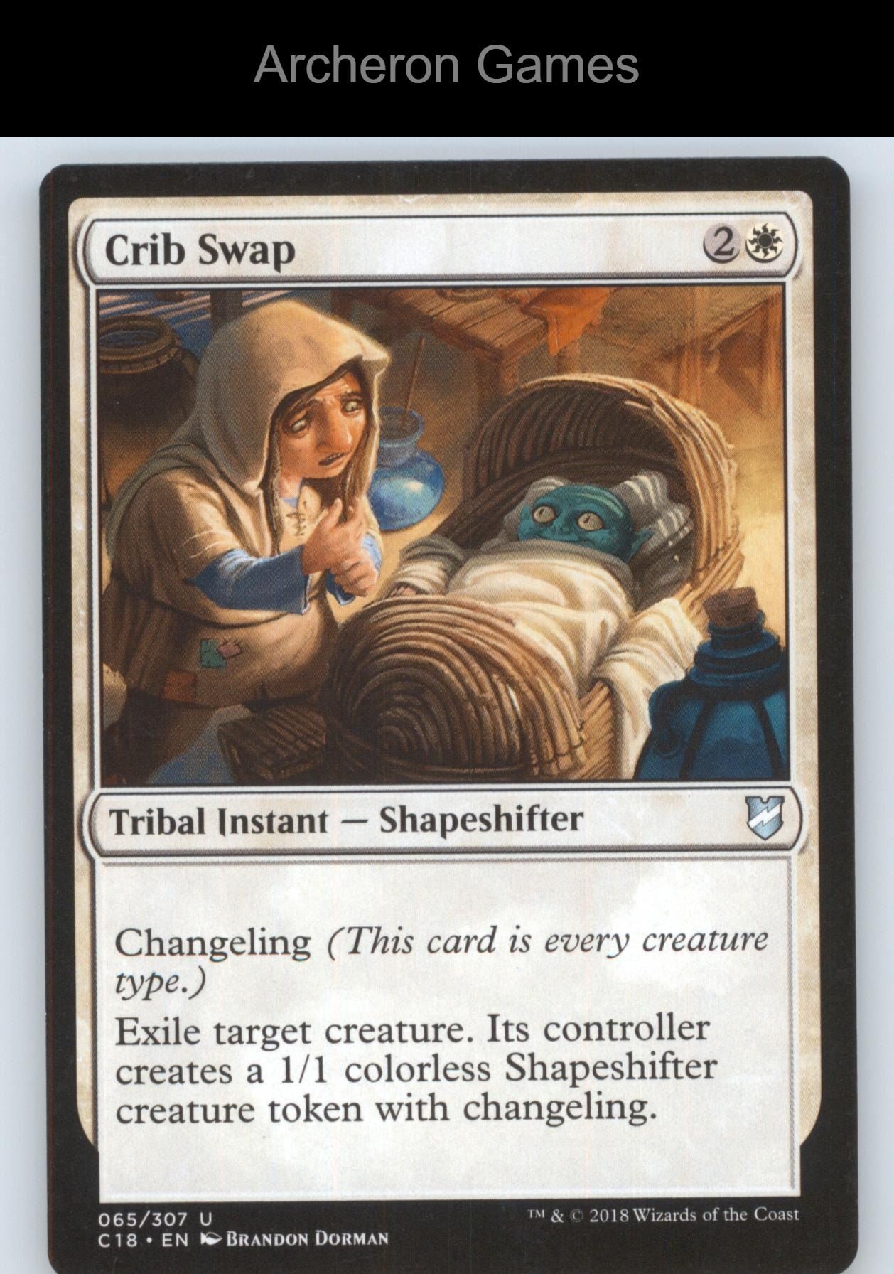 Crib Swap (C18) 65 UC MTG Card The List Reprints